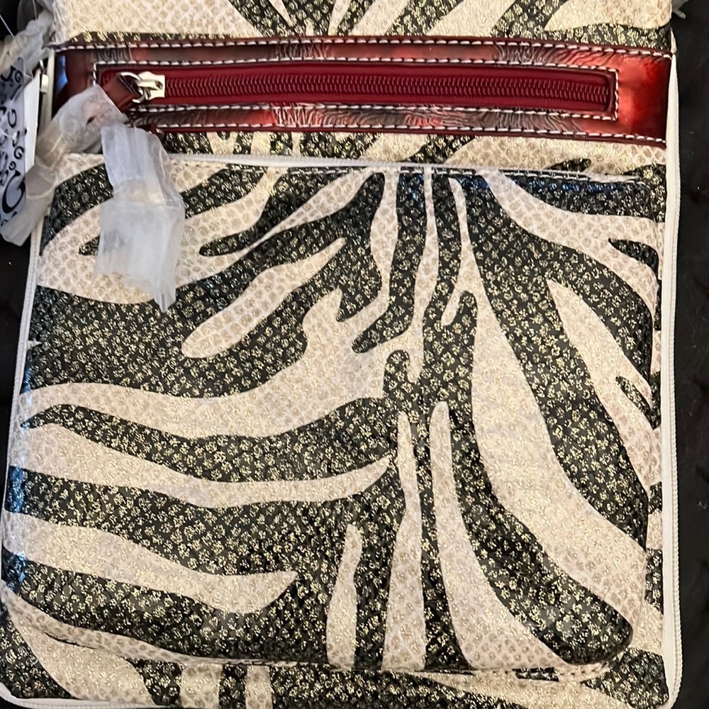 Zebra print crossbody